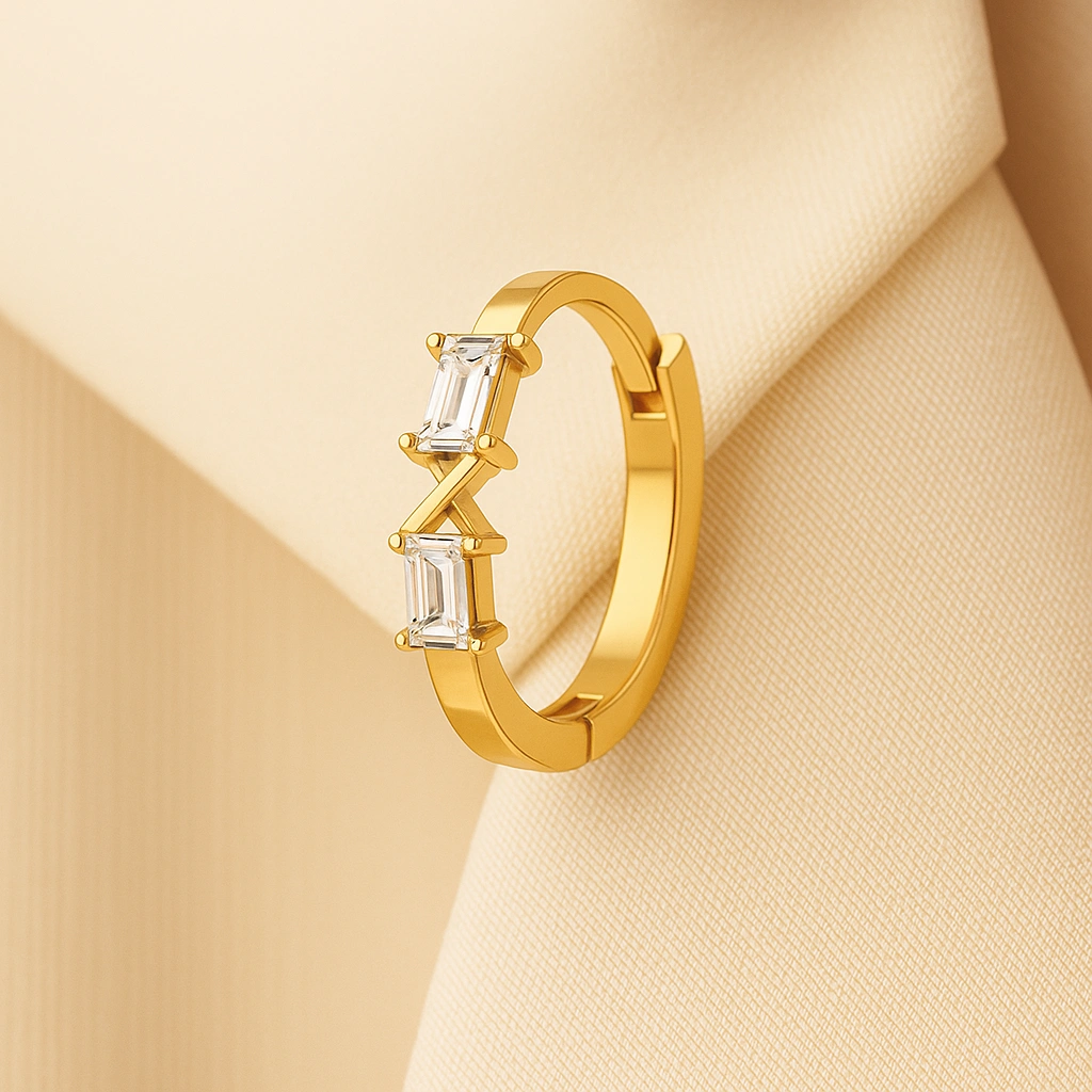 Zig-Zag Nose Ring